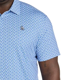 Lifesaver Print Performance Polo Shirt