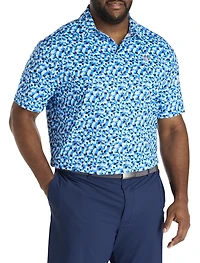 Underwater Mosaic Performance Polo Shirt