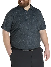 Performance Micro Floral Polo Shirt