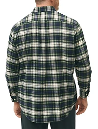 Plaid Flannel Sport Shirt