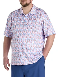Performance Tropical Americana Polo Shirt