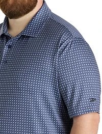 Basketweave Performance Polo Shirt