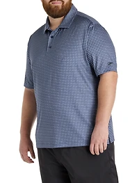 Basketweave Performance Polo Shirt