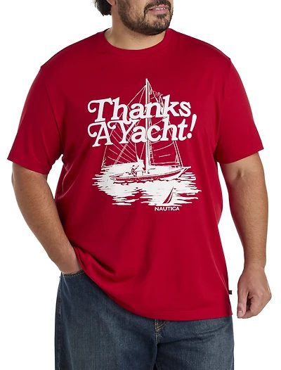 Thanks A Yacht Graphic Tee