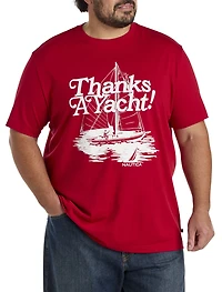 Thanks A Yacht Graphic Tee