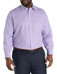 Outlined Check Non-Iron Dress Shirt