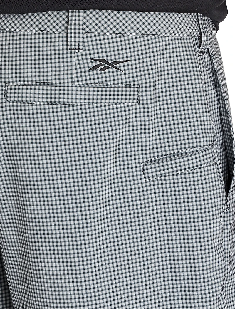 Performance Plaid Golf Shorts