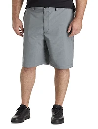 Performance Plaid Golf Shorts