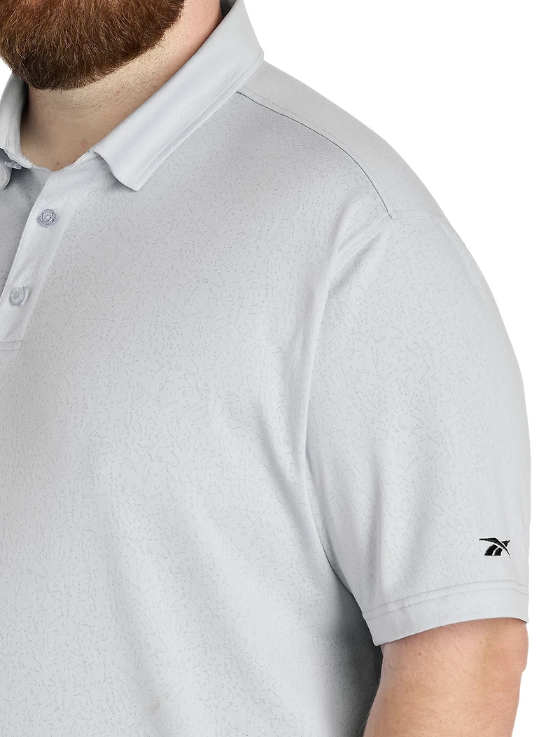 Jacquard Tonal Polo Shirt