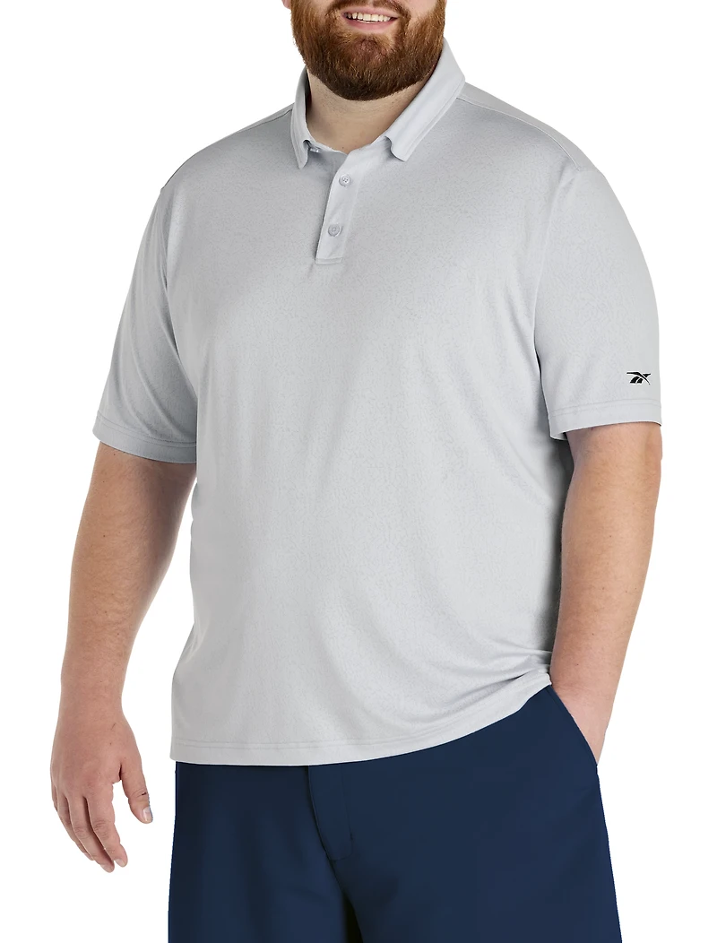 Jacquard Tonal Polo Shirt