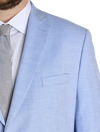 Textured Solid Suit Jacket