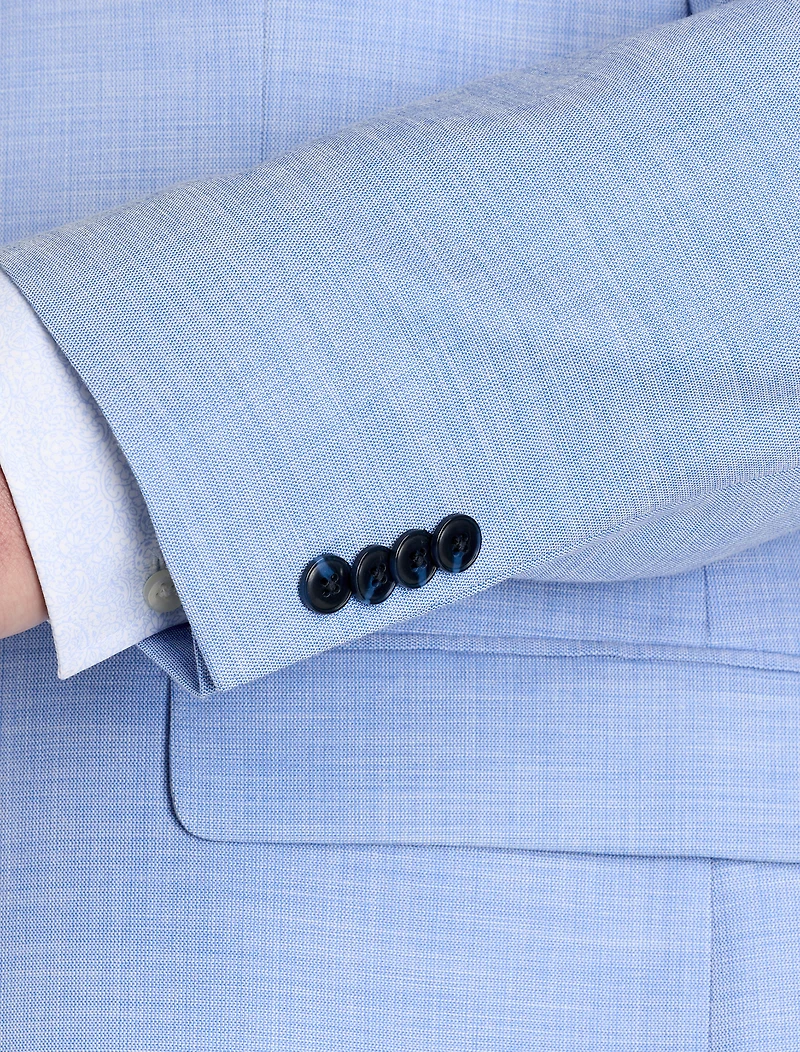 Textured Solid Suit Jacket