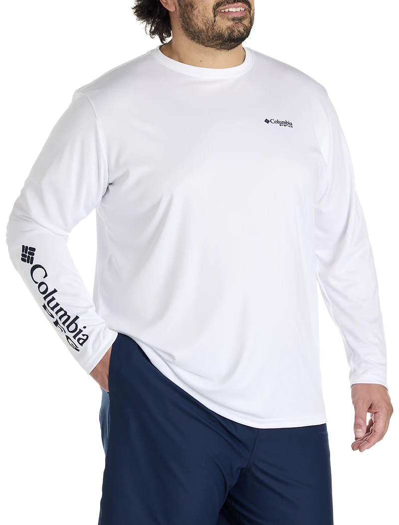 PFG Terminal Tackle™ Fins and Stripes Long-Sleeve T-Shirt