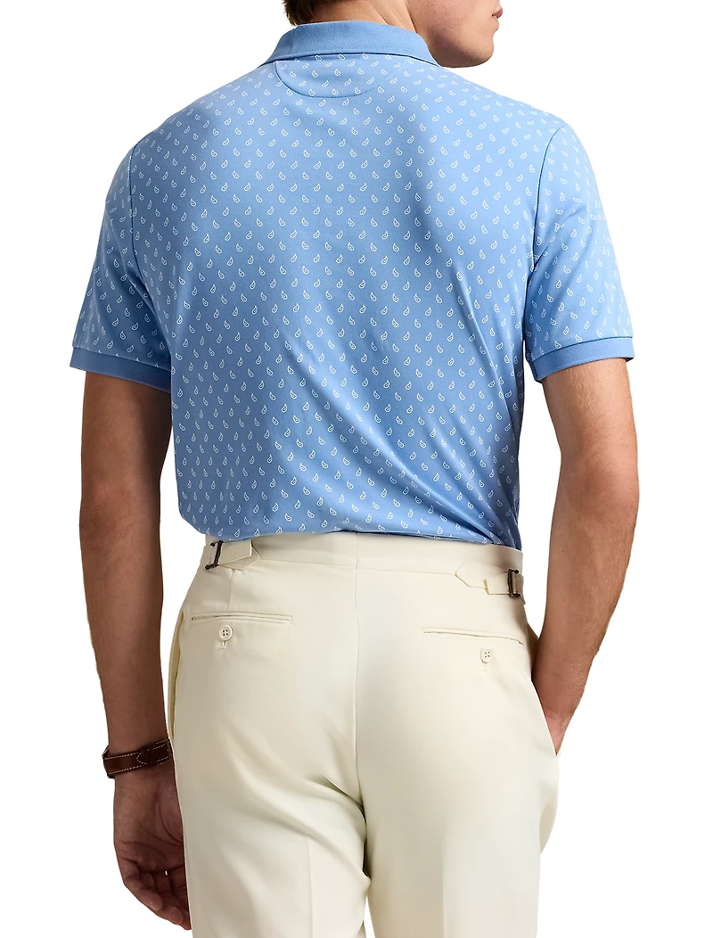 Soft Touch Paisley Polo Shirt