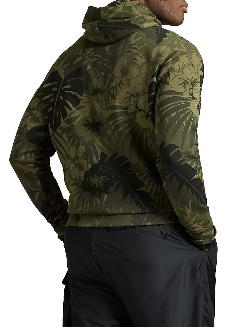 Palm-Camo Double-Knit Hoodie