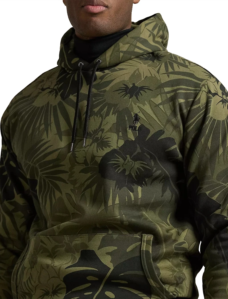 Palm-Camo Double-Knit Hoodie