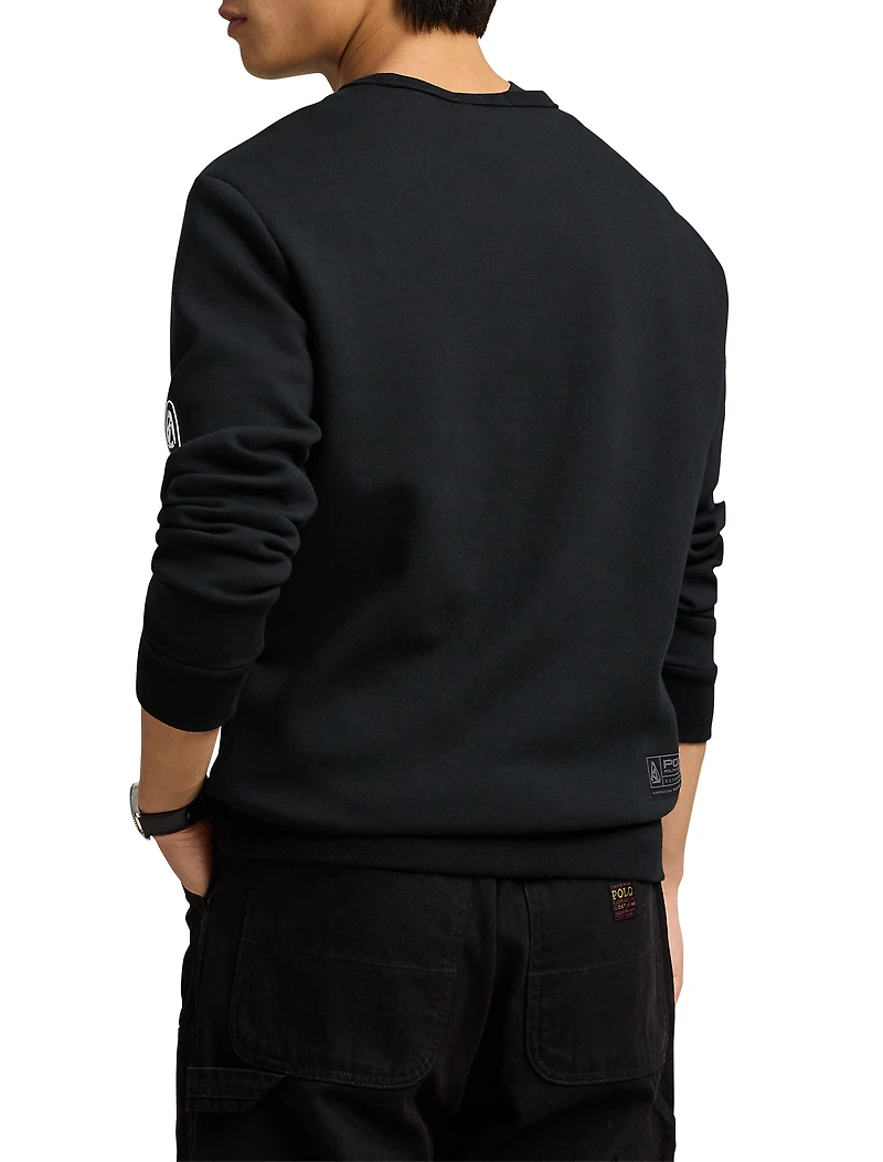 Logo Double-Knit Sweatshirt
