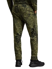 Palm-Camo Double-Knit Joggers