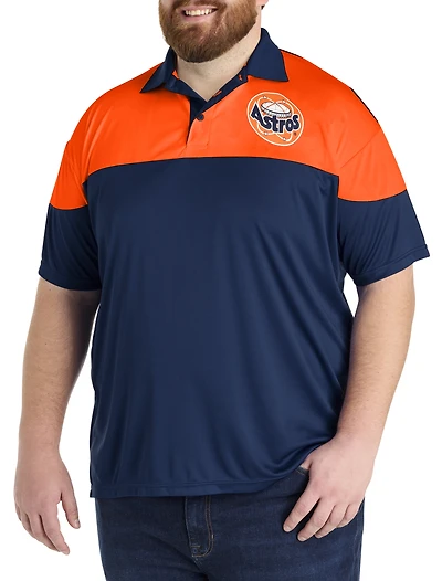 Colorblocked Performance Polo Shirt