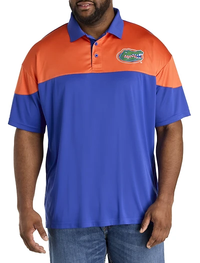 Colorblocked Performance Polo Shirt