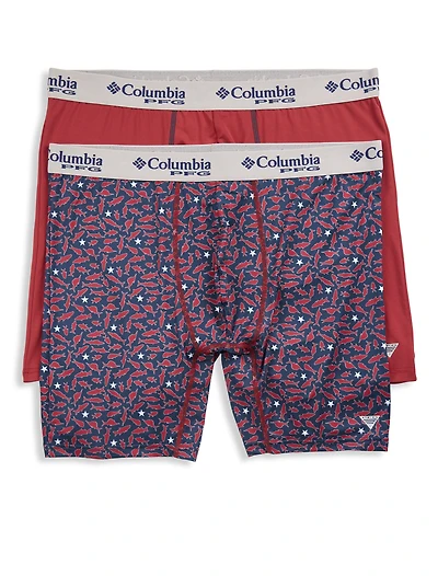 2-pk Fish Nation Performance Boxer Briefs