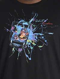 Neon Cocktail Graphic Tee