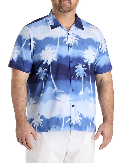 Bahama Coast Palm Showers Sport Shirt