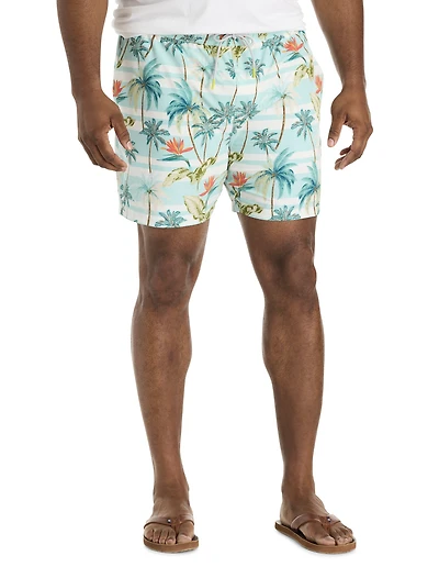 Naples Palmero Stripe Swim Trunks