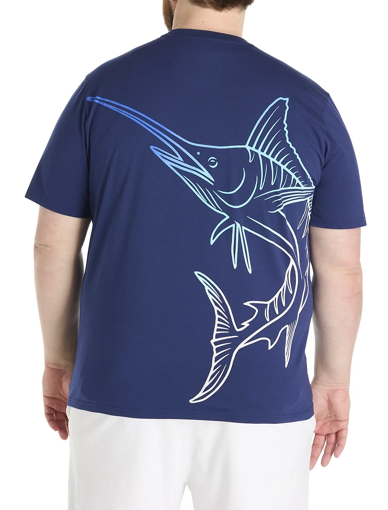Marlin Big Splash Graphic T-Shirt
