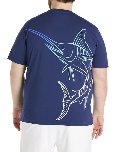 Marlin Big Splash Graphic T-Shirt