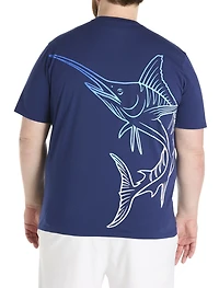 Marlin Big Splash Graphic T-Shirt