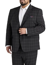 Windowpane Suit Jacket