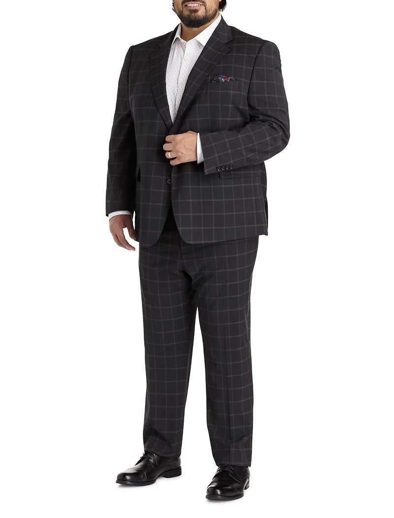 Windowpane Suit Pants