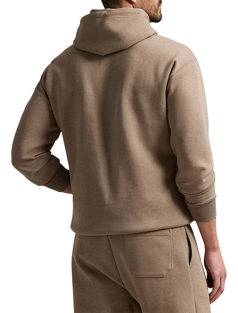 Logo Double-Knit Hoodie