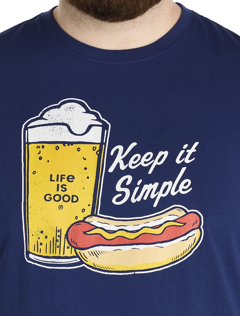 Keep It Simple Graphic Tee