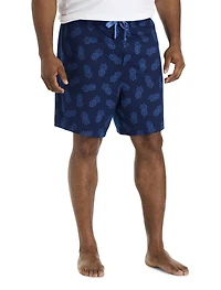 Pineapple Skull Printed Lounge Shorts