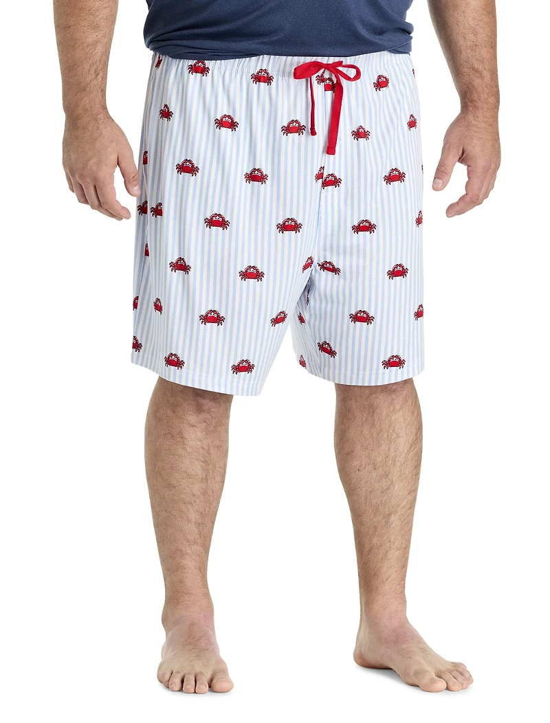 Crab Printed Lounge Shorts