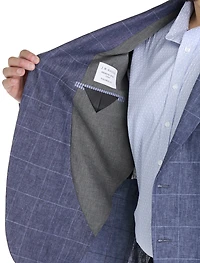 Linen Windowpane Sport Coat