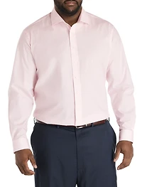 Wrinkle-Resistant Patterned Dress Shirt