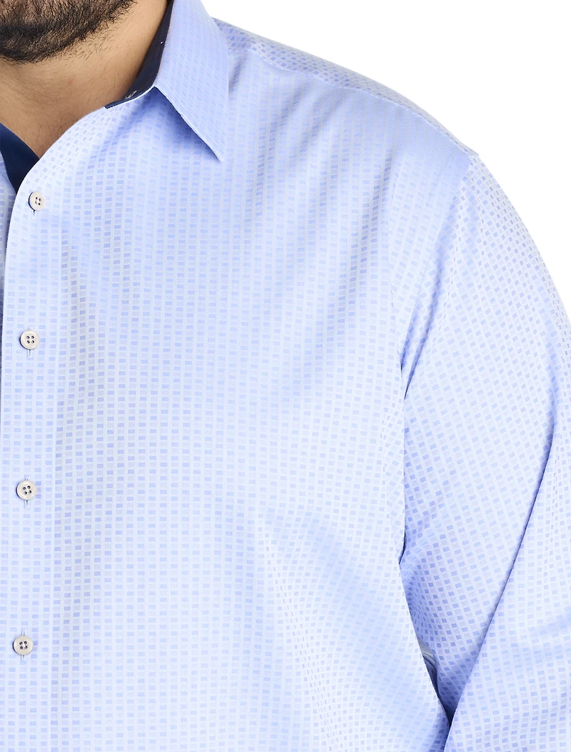 Wainwright Wrinkle-Free Geometric Sport Shirt
