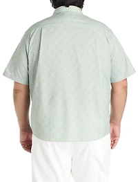 Ivers Wrinkle-Free Performance Floral Print Sport Shirt