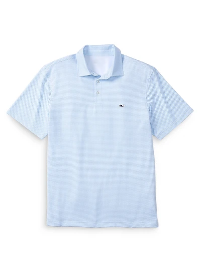Wave Print Sankaty Performance Polo Shirt