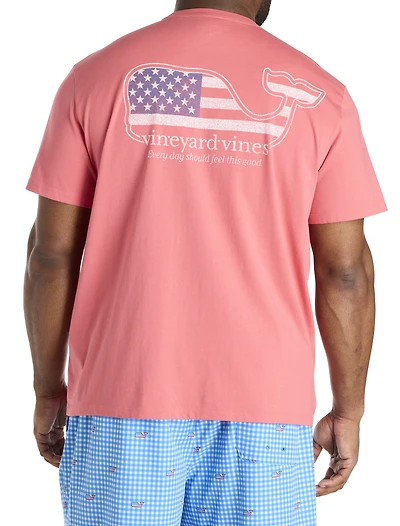 Flag Whale Pocket T-Shirt