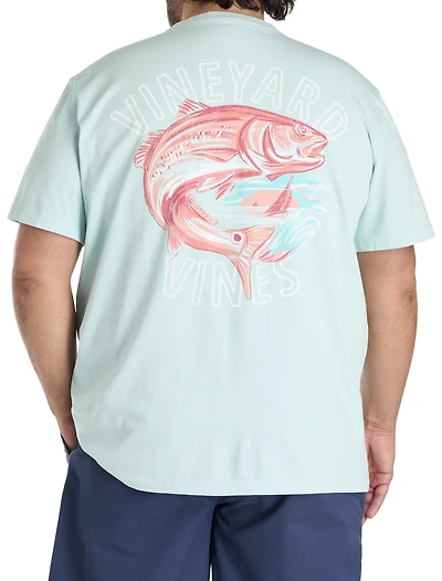 Painted Redfish Graphic Tee