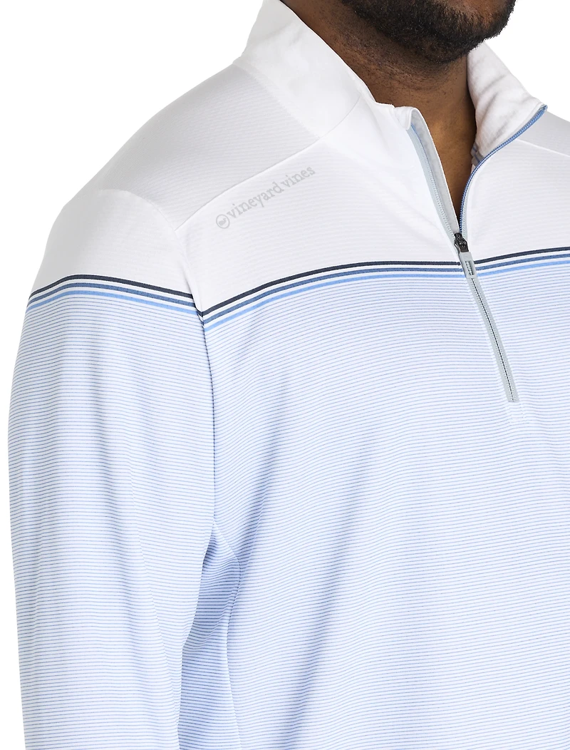 Sankaty Stripe 1/4-Zip Pullover
