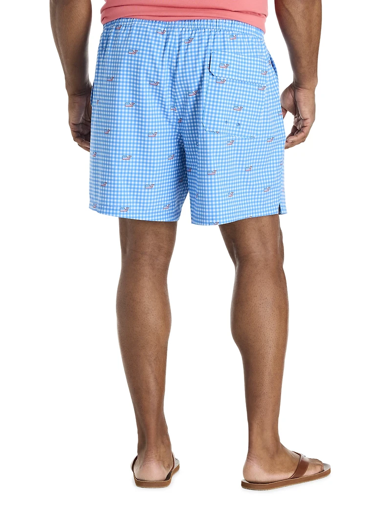 Flag Whale Swim Trunks