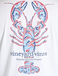 Lobster-Print Graphic Tee