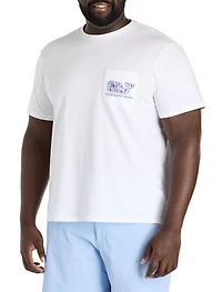 Lobster-Print Graphic Tee