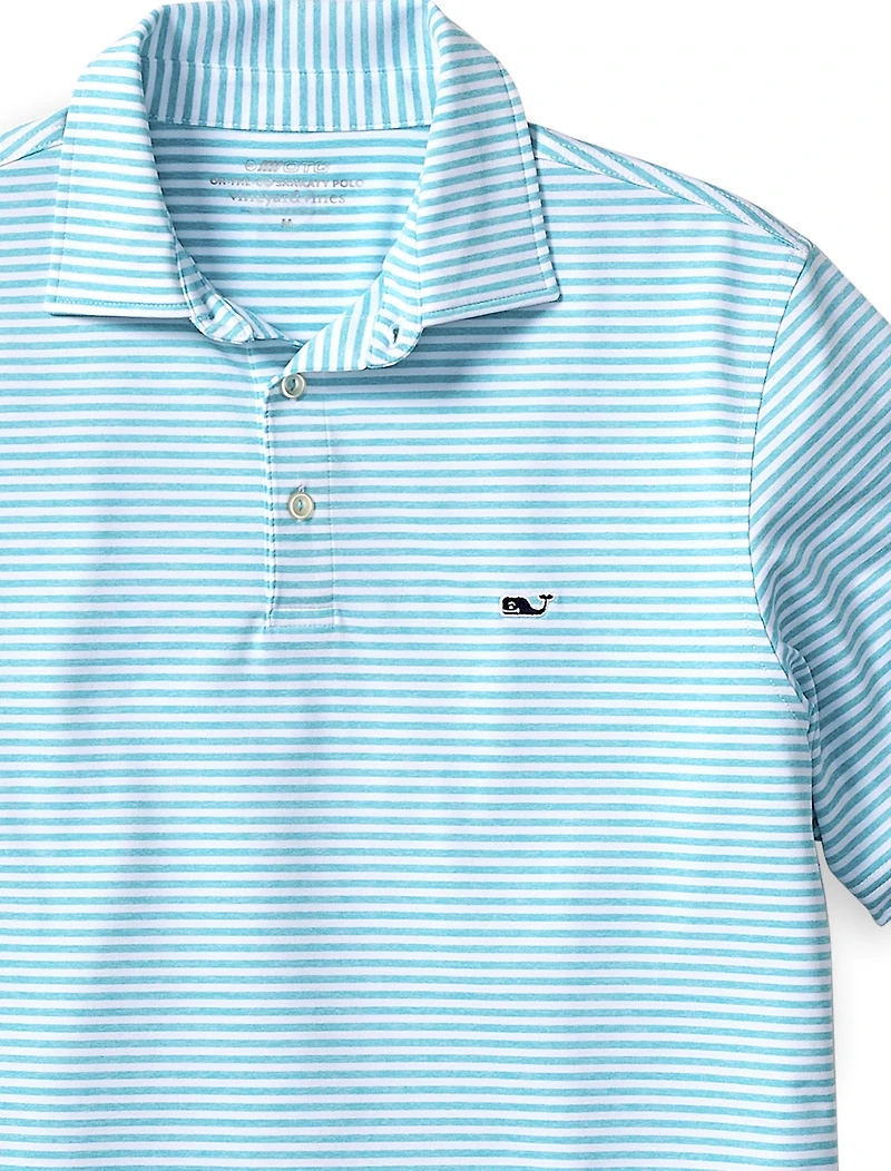 Anegada Stripe Sankaty Performance Polo Shirt