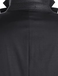 Solid Wool-Blend Suit Jacket